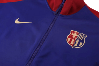 2024/2025 Barcelona Blue & Red Full Zipper Jacket + Long Pants | GoatGears Store - LEAKITS