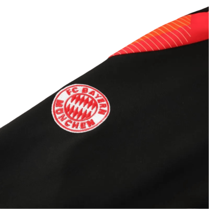 2024/2025 Bayern Munich Dark Red Full Zipper Jacket + Long Pants | GoatGears Store - LEAKITS