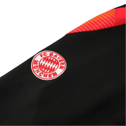 2024/2025 Bayern Munich Dark Red Full Zipper Jacket + Long Pants | GoatGears Store - LEAKITS