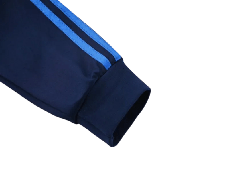2024/2025 Boca Juniors Navy & Blue Full Zipper Jacket + Long Pants | GoatGears Store - LEAKITS