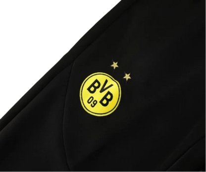 2024/2025 Borussia Dortmund Black & Yellow Full Zipper Jacket +Long Pants | GoatGears Store - LEAKITS