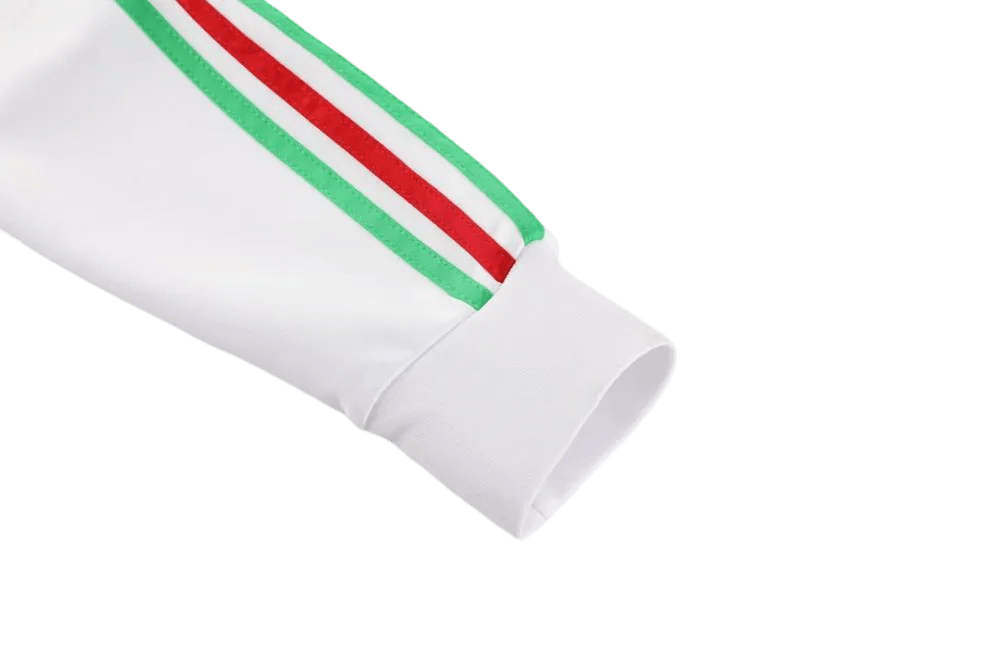 2024/2025 Italy White Full Zipper Jacket + Long Pants | GoatGears Store - LEAKITS