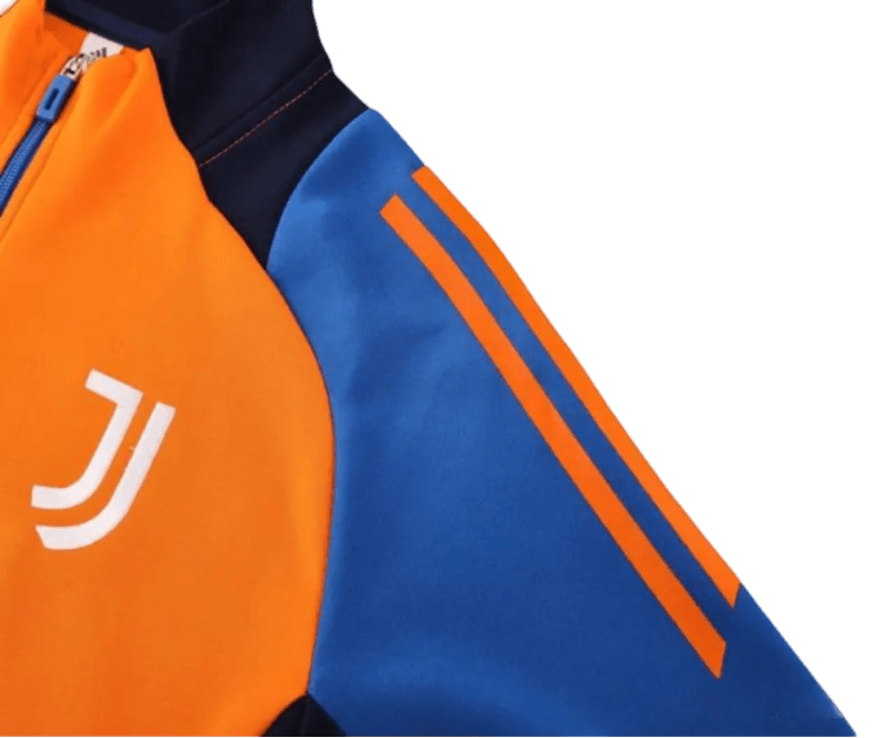 2024/2025 Juventus Orange Full Zipper Jacket + Long Pants | GoatGears Store - LEAKITS