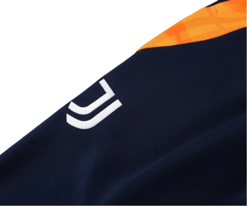 2024/2025 Juventus Orange Full Zipper Jacket + Long Pants | GoatGears Store - LEAKITS