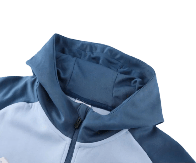 2024/2025 Sky Blues Light Blue Hoodie Full Zipper Jacket + Long Pants | GoatGears Store - LEAKITS