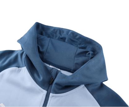 2024/2025 Sky Blues Light Blue Hoodie Full Zipper Jacket + Long Pants | GoatGears Store - LEAKITS