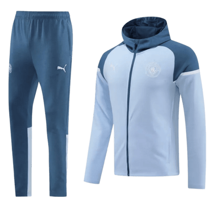 2024/2025 Sky Blues Light Blue Hoodie Full Zipper Jacket + Long Pants | GoatGears Store - LEAKITS