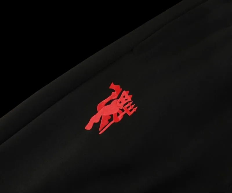 2024/2025 Newton Heath Black Full Zipper Jacket + Long Pants | GoatGears Store - LEAKITS