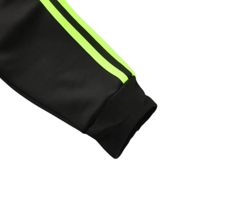 2024/2025 Newton Heath Black & Green Full Zipper Jacket + Long Pants | GoatGears Store - LEAKITS