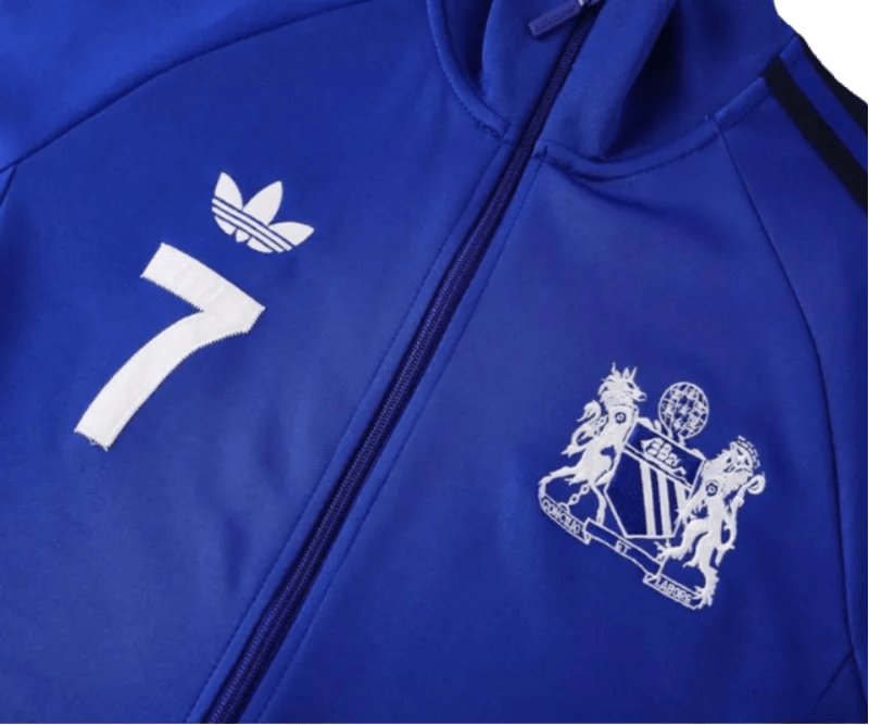 2024/2025 Newton Heath Blue Full Zipper Jacket + Long Pants | GoatGears Store - LEAKITS