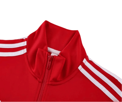 2024/2025 Newton Heath Red Full Zipper Jacket + Long Pants | GoatGears Store - LEAKITS