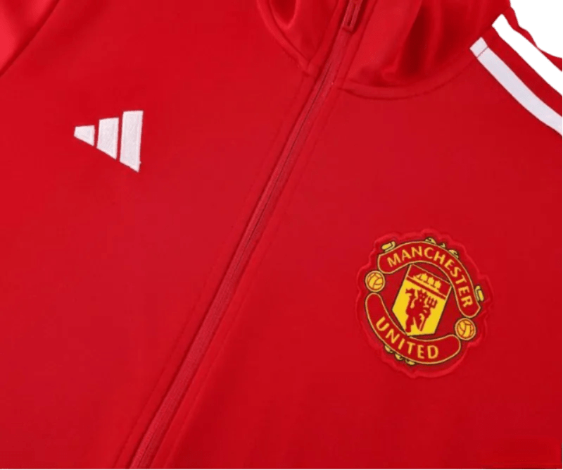 2024/2025 Newton Heath Red Full Zipper Jacket + Long Pants | GoatGears Store - LEAKITS