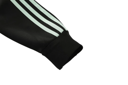 2024/2025 Real Madrid Green & Black Full Zipper Jacket + Long Pants | GoatGears Store - LEAKITS