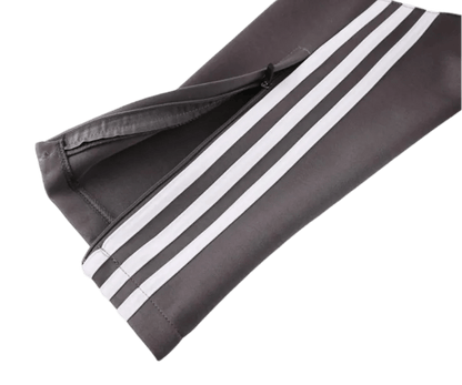 2024/2025 Real Madrid Grey Full Zipper Jacket + Long Pants | GoatGears Store - LEAKITS
