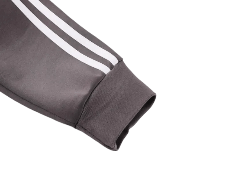 2024/2025 Real Madrid Grey Full Zipper Jacket + Long Pants | GoatGears Store - LEAKITS