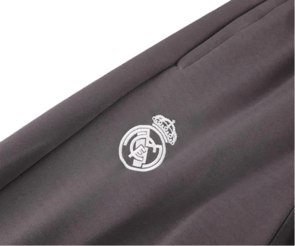 2024/2025 Real Madrid Grey Full Zipper Jacket + Long Pants | GoatGears Store - LEAKITS