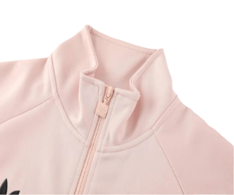 2024/2025 Real Madrid Light Pink Full Zipper Jacket + Long Pants | GoatGears Store - LEAKITS