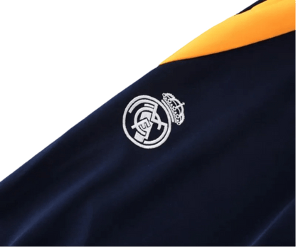 2024/2025 Real Madrid White Full Zipper Jacket + Long Pants | GoatGears Store - LEAKITS