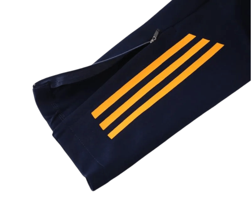 2024/2025 Real Madrid White Full Zipper Jacket + Long Pants | GoatGears Store - LEAKITS