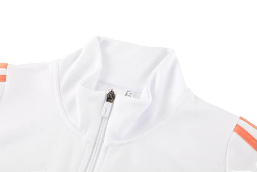 2024/2025 Roma White Full Zipper Jacket + Long Pants | GoatGears Store - LEAKITS