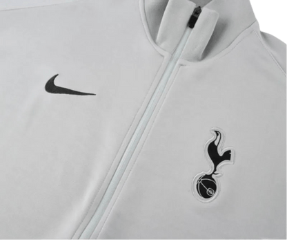 2024/2025 The Lilywhites Hotspur Grey Full Zipper Jacket + Long Pants | GoatGears Store - LEAKITS