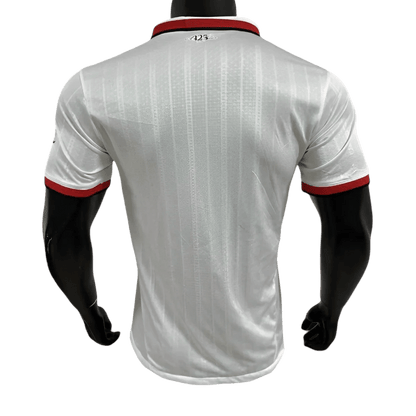 AC milan kit 24/25 away player version professional athletic white construction authentic