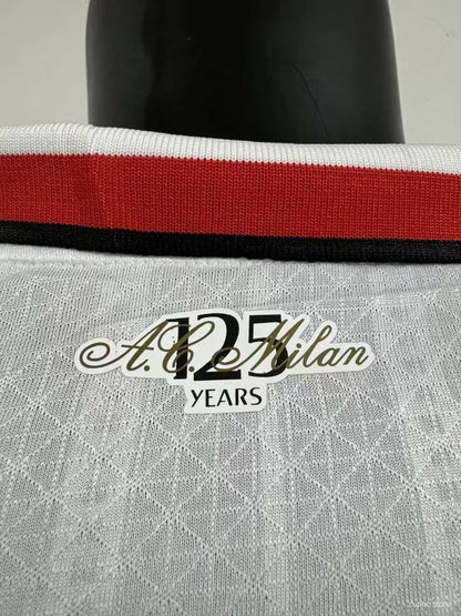 AC milan 24/25 kit away player version professional white athletic performance