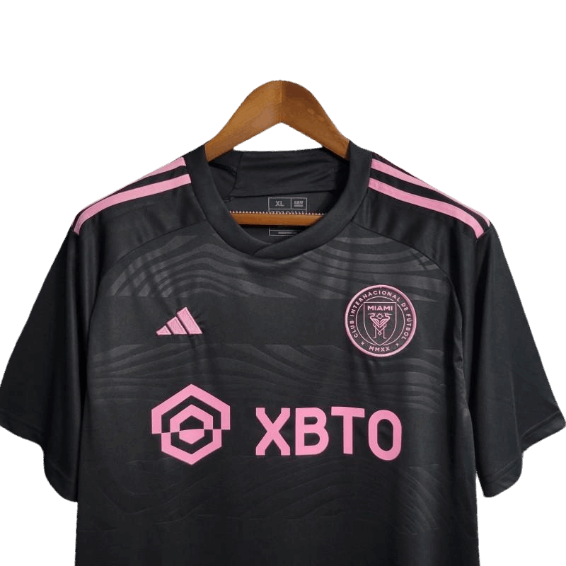 2023/2024 Inter Miami Away Black kit - Fan Version | GoatGears Store - LEAKITS