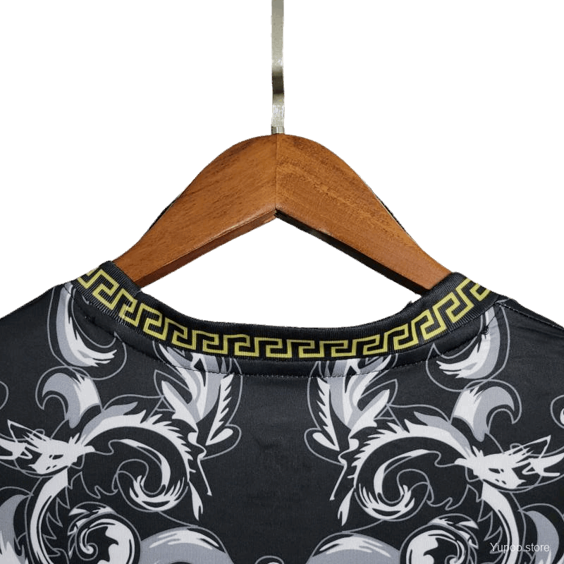 2022/2023 Special Edition Italy x Versace Black kit - Fan Version - LEAKITS