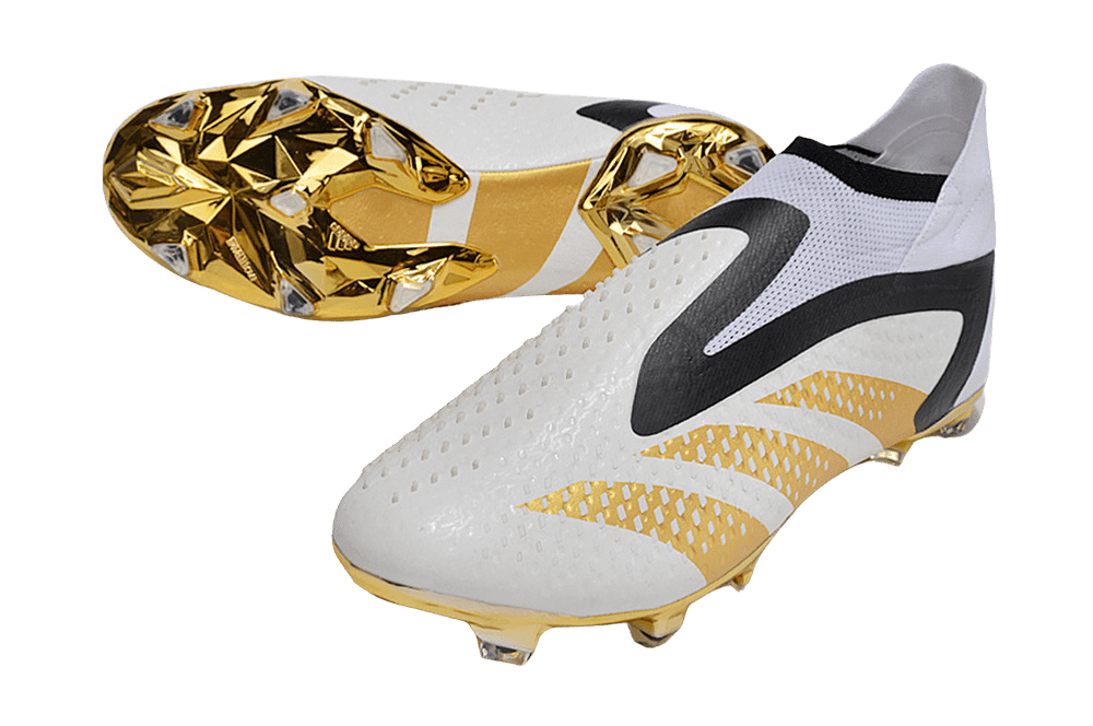 Adidas Predator Accuracy+ FG x Jude Bellingham - White/Gold/Black - LEAKITS