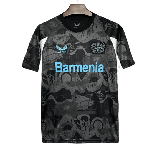 Bayer leverkusen third jersey 24/25 fan version camouflage pattern barmenia werkself LEAKITS Store
