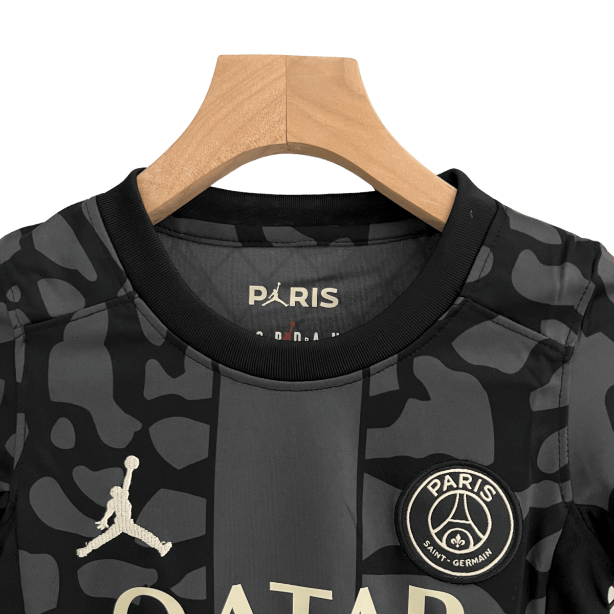 PSG Kids Jersey Third 2023/24 Black - LEAKITS