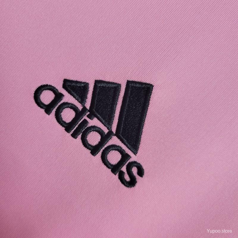 Inter Miami home kit 2023-24 pink Messi children's soccer kits MLS