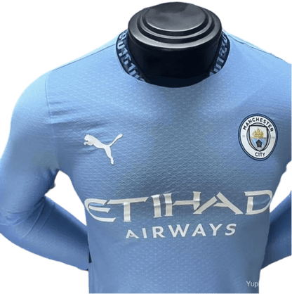 2024/2025 Sky Blues Long Sleeves Home kit - Player Version | GoatGears Store - LEAKITS