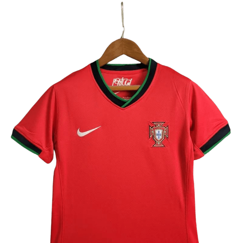 Portugal EURO 2024 Women Home kit – Fan Version | GoatGears Store - LEAKITS