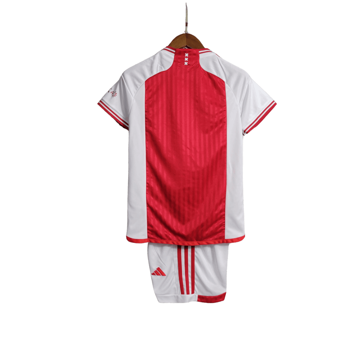 Childrens Ajax kit 2023 2024 home red white Dutch heritage