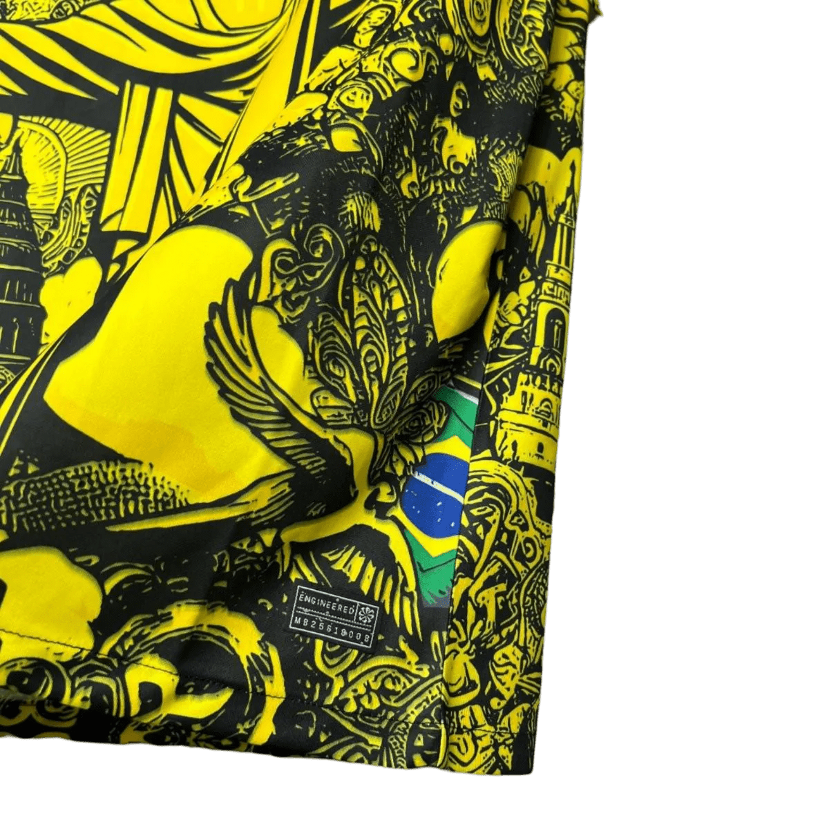 Brazil christ the redeemer kit yellow special edition jesus religious traditional
