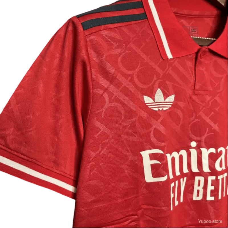 Real madrid jersey red 24/25 special edition contemporary los blancos heritage