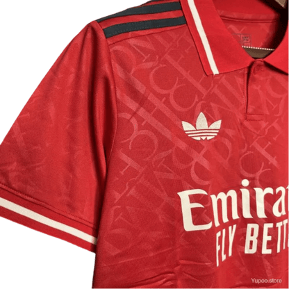 Real madrid jersey red 24/25 special edition contemporary los blancos heritage