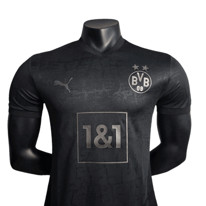 Black borussia dortmund jersey 23/24 player version elite performance authentic