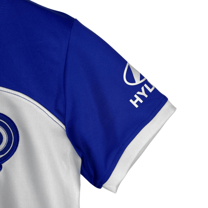 Childrens Atlético Madrid jersey 2023 2024 away blue white Madrid innovation