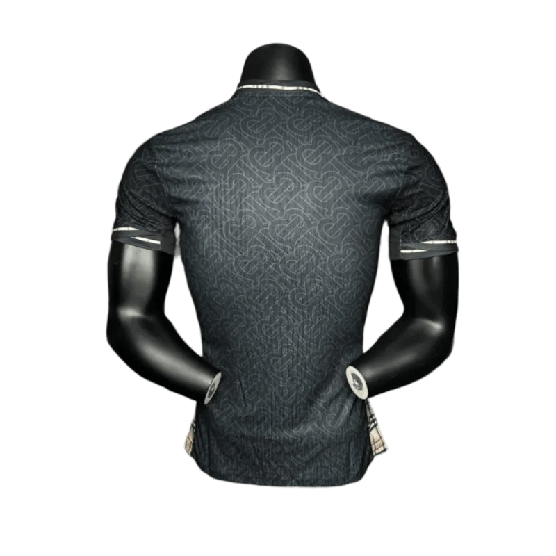 2024/2025 ENGLAND Euro Jordan x Burberry Black Special Edition kit – PLAYER VERSION - LEAKITS