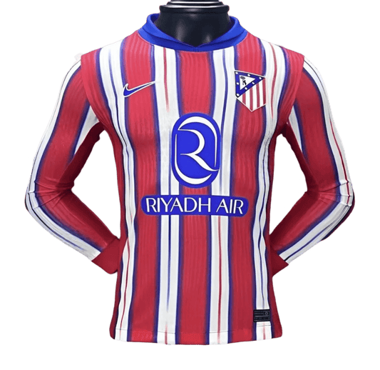 24/25 Atletico Madrid Long Sleeves Home kit - GoatGears Store - LEAKITS
