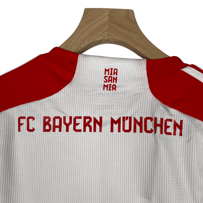 Kids Bayern München jersey home white 23-24 red trim FCB pride