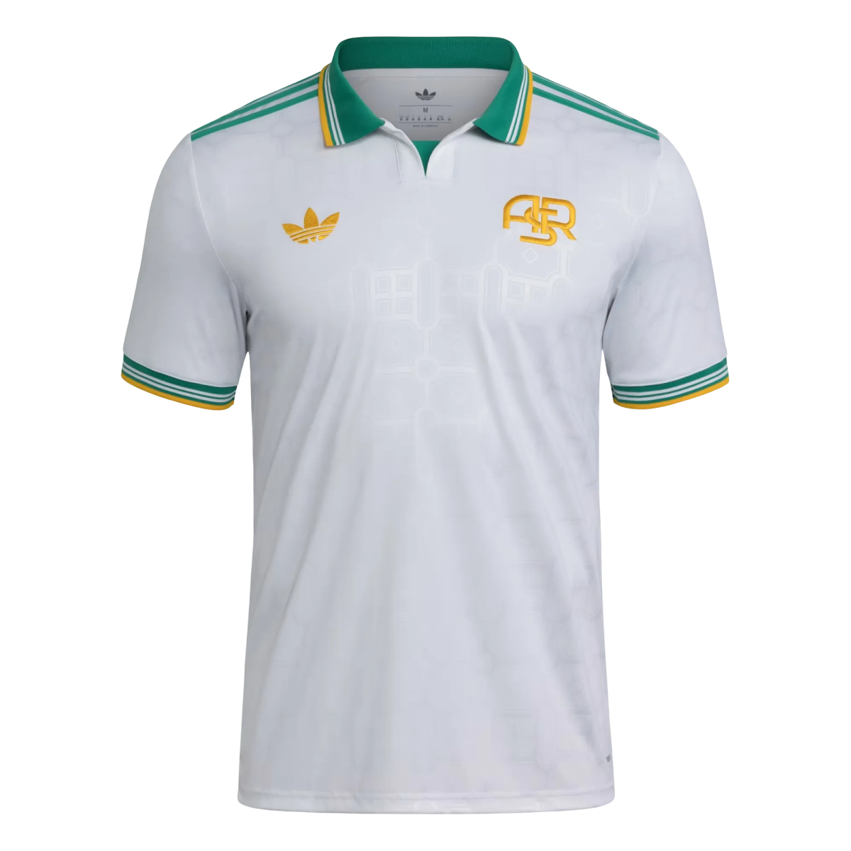 AS roma 3rd kit 25/26 fan version white green yellow accents adidas future giallorossi LEAKITS Store