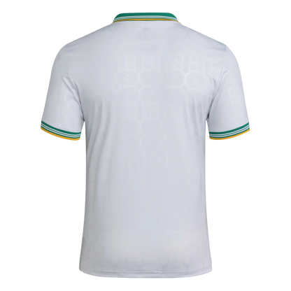 Roma 3rd kit fan version 25/26 white design authentic construction heritage quality