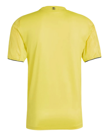 Al nassr new kit 25/26 fan version home yellow authentic construction heritage quality