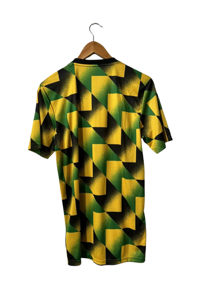 Arsenal Jamaica Jersey - 2022/2023 Pre - Match Yellow Green Fan version - LEAKITS