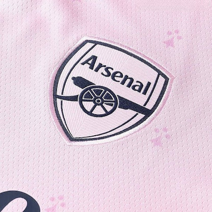 Pink arsenal kit third 22 23 pink blue Gunners Emirates Stadium excellence
