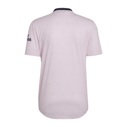 Arsenal pink shirt third pink blue 22-23 Gunners Emirates pride